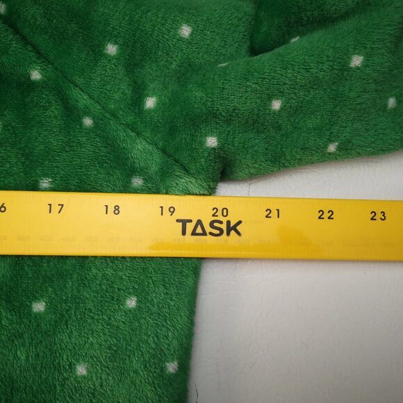 George Ladies Size Medium Green w/ Jingle Bells Fleece Ugly Christmas Sweater - Picture 7 of 9